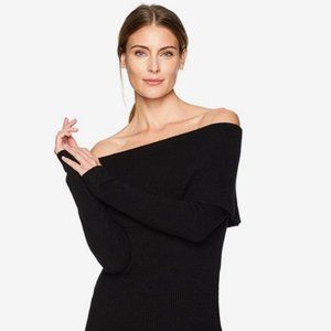 Lark & Ro Women's Standard 100% Cashmere Off The Shoulder Sweater